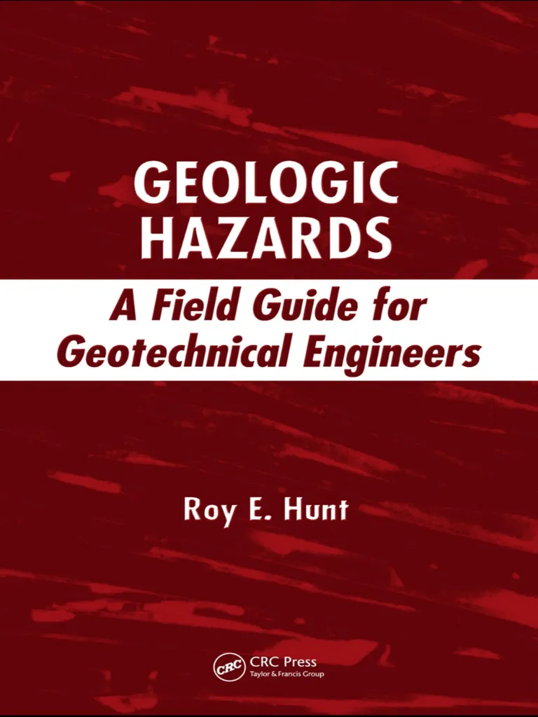 volcanic eruptions Geologic Hazards A Field Guide for Geotechnical Engineers