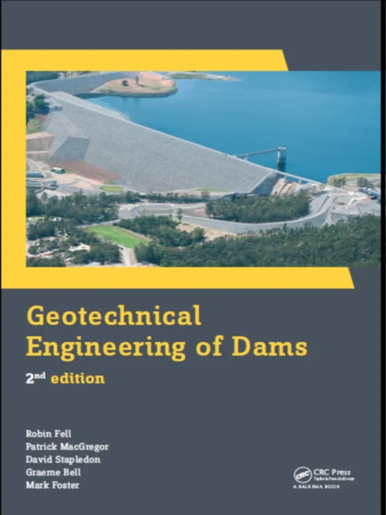 mechanics Geotechnical Engineering of Dams Dam