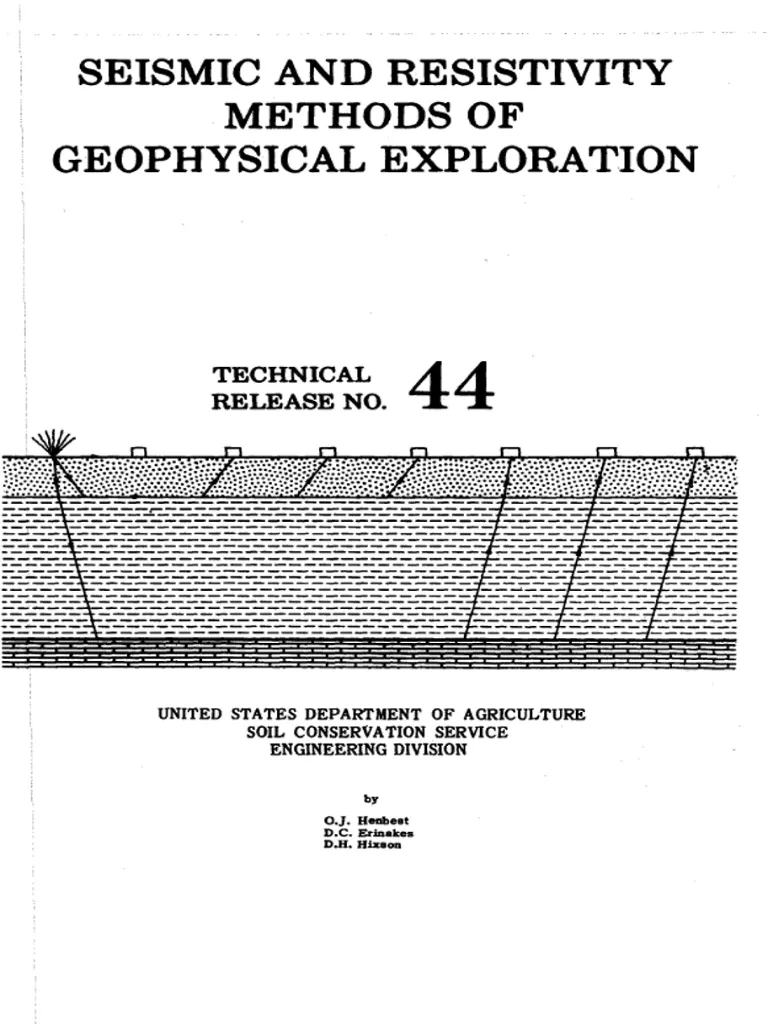 Seismic and Resistivity Methods of Gheophysical Exploration